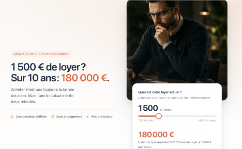 Louer ou acheter en 2026 : le coût caché de votre apport, ou ce que votre épargne rapporterait si vous n'achetiez pas